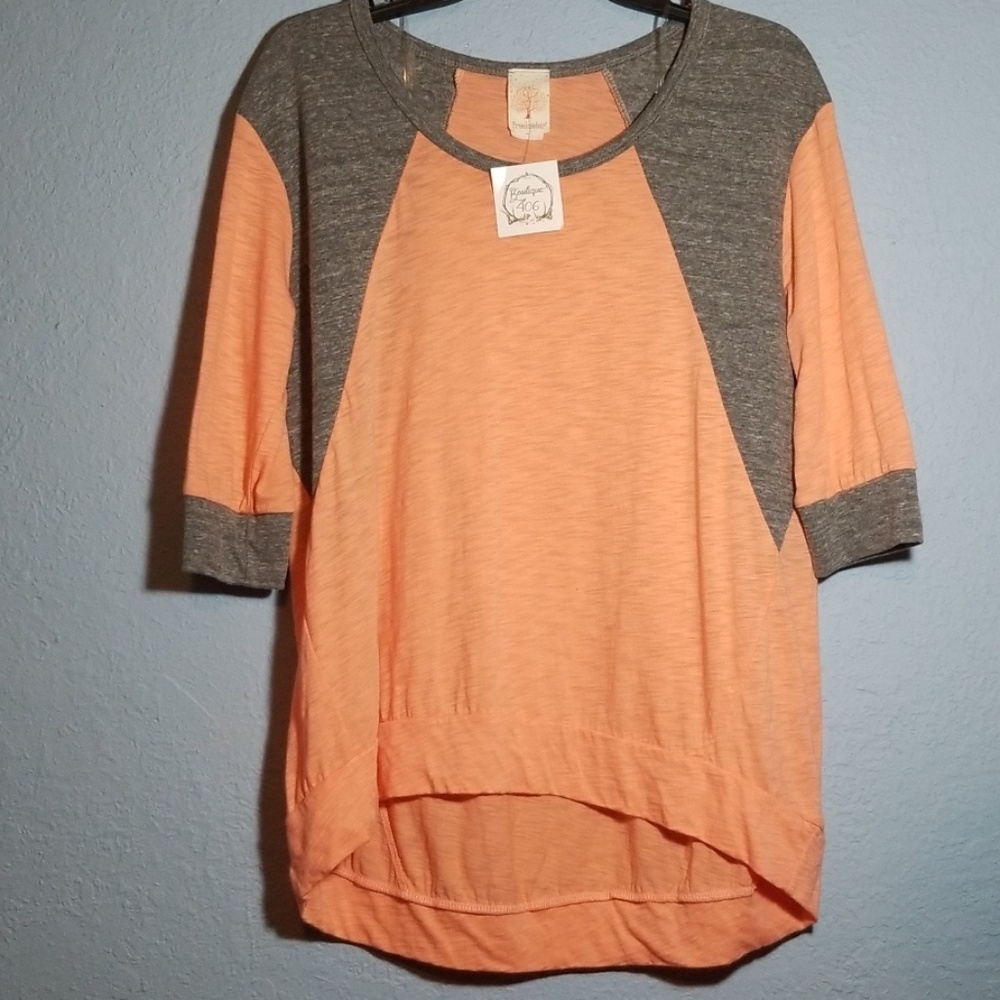Freeloader baseball tee Size S